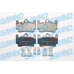 stabdžių trinkelių rinkinys, diskinis stabdys
                                SAMKO                                       