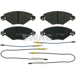 stabdžių trinkelių rinkinys, diskinis stabdys
                                SWAG                                        