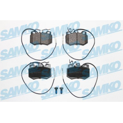 stabdžių trinkelių rinkinys, diskinis stabdys
SAMKO