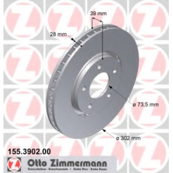 ZIMMERMANN                                                155.3902.00, Nenurodytas gamintojas, 155390200, auto detalė