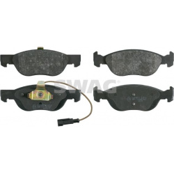 stabdžių trinkelių rinkinys, diskinis stabdys
                                SWAG                                        