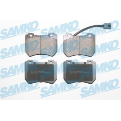 stabdžių trinkelių rinkinys, diskinis stabdys
                                SAMKO                                       