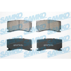 stabdžių trinkelių rinkinys, diskinis stabdys
                                SAMKO                                       