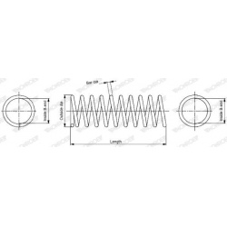 spyruoklė
                                MONROE                                                SP0720, MONROE, SP0720, auto