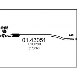 išleidimo kolektorius
                                MTS                                                01.43051, Nenurodyt