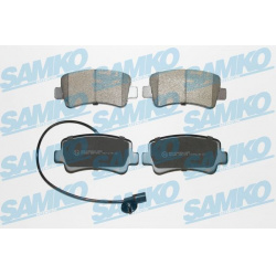 stabdžių trinkelių rinkinys, diskinis stabdys
                                SAMKO                                       