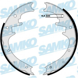 stabdžių trinkelių komplektas
                                SAMKO                                87205, SAMKO, 87205, au