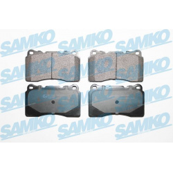 stabdžių trinkelių rinkinys, diskinis stabdys
                                SAMKO                                       