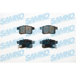 stabdžių trinkelių rinkinys, diskinis stabdys
                                SAMKO                                       