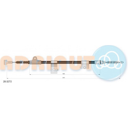 trosas, stovėjimo stabdys
                                ADRIAUTO                                                28.0272, A