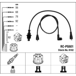uždegimo laido komplektas
                                NGK                                                8182, NGK, 8182