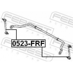stabilizatoriaus traukė
                                FEBEST                                0523-FRF, Nenurodytas gamintoj