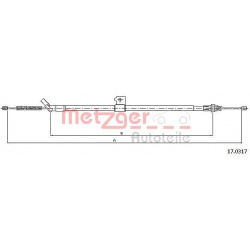 trosas, stovėjimo stabdys
METZGER 17.0317, Ne
