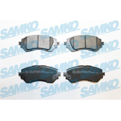 stabdžių trinkelių rinkinys, diskinis stabdys
                                SAMKO                                       