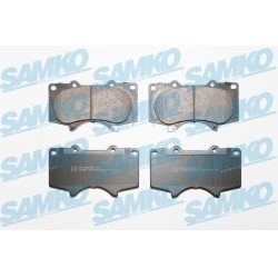 stabdžių trinkelių rinkinys, diskinis stabdys
                                SAMKO                                       