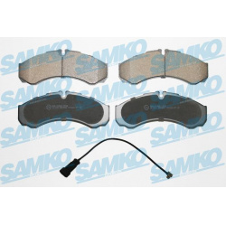 stabdžių trinkelių rinkinys, diskinis stabdys
                                SAMKO                                       