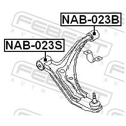 sailentblokas
                                FEBEST                                NAB-023S, Nenurodytas gamintojas, NAB-023