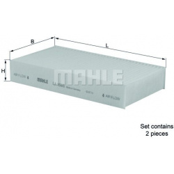 filtras, salono oras
                                KNECHT                                                LA 168/S, KNECHT, 