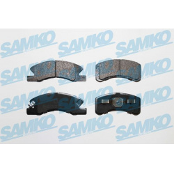 stabdžių trinkelių rinkinys, diskinis stabdys
                                SAMKO                                       