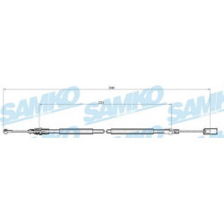 trosas, stovėjimo stabdys
                                SAMKO                                C0213B, SAMKO, C0213B, auto d