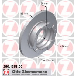 ZIMMERMANN                                                250.1358.00, Nenurodytas gamintojas, 250135800, auto detalė