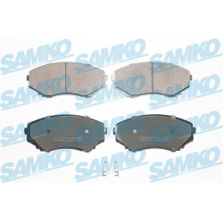 stabdžių trinkelių rinkinys, diskinis stabdys
                                SAMKO                                5SP570,