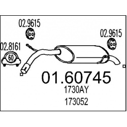 galinis duslintuvas
                                MTS                                01.60745, Nenurodytas gamintojas, 0160