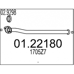 išleidimo kolektorius
                                MTS                                                01.22180, Nenurodyt