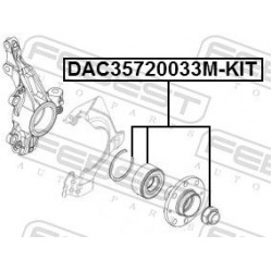 rato guolis
                                FEBEST                                DAC35720033M-KIT, Nenurodytas gamintojas, D