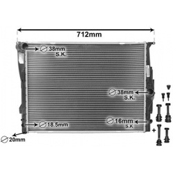 radiatorius, variklio aušinimas *** IR PLUS ***
                                VAN WEZEL                                   