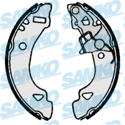 stabdžių trinkelių komplektas
                                SAMKO                                                87060, 