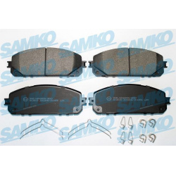 stabdžių trinkelių rinkinys, diskinis stabdys
                                SAMKO                                       