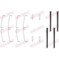 priedų komplektas, diskinių stabdžių trinkelės
                                QUICK BRAKE                              