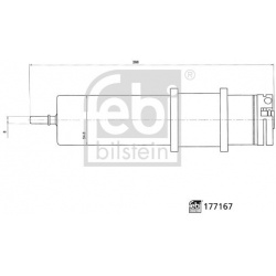 kuro filtras
                                FEBI BILSTEIN                                177167, FEBI BILSTEIN, 177167, auto