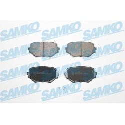 stabdžių trinkelių rinkinys, diskinis stabdys
                                SAMKO                                5SP798,