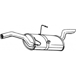 galinis duslintuvas
BOSAL 190-101, Nenurodytas
