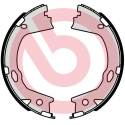 stabdžių trinkelių komplektas, stovėjimo stabdis ESSENTIAL LINE
                                BREMBO                   