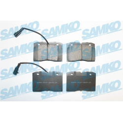 stabdžių trinkelių rinkinys, diskinis stabdys
                                SAMKO                                5SP2078
