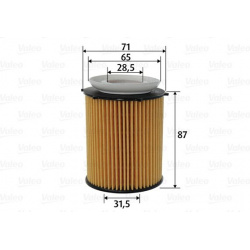 alyvos filtras
                                VALEO                                                586618, VALEO, 586618, au