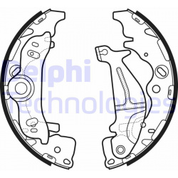stabdžių trinkelių komplektas
                                DELPHI                                                LS2138