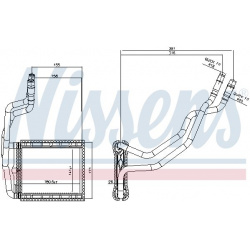 šilumokaitis, salono šildymas
                                NISSENS                                                707211