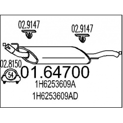 galinis duslintuvas
                                MTS                                                01.64700, Nenurodytas 