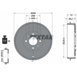 TEXTAR                                94014000, TEXTAR, 94014000, auto detalė