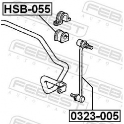 Stabilizatoriaus traukė
                                FEBEST                                0323-005, Nenurodytas gamintoj