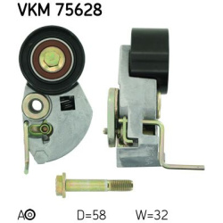 įtempiklio skriemulys, paskirstymo diržas
                                SKF                                VKM 75628, SKF