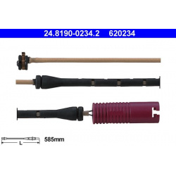 įspėjimo kontaktas, stabdžių trinkelių susidėvėjimas
                                ATE                              