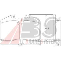 A.B.S.                                                36662OE, Nenurodytas gamintojas, 36662OE, auto detalė