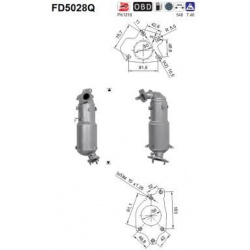 suodžių / kietųjų dalelių filtras, išmetimo sistema
                                FD5028Q, AS, FD5028Q, auto detalė