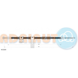 trosas, stovėjimo stabdys
                                ADRIAUTO                                                48.0204, A