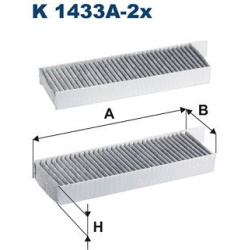 FILTRON                                                K1433A2X, Nenurodytas gamintojas, K1433A2X, auto detalė